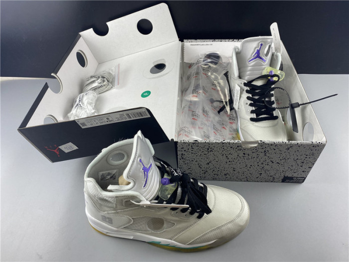 Air​ Jordan 5 x​off white AJ5 ow 3M CT8480-105