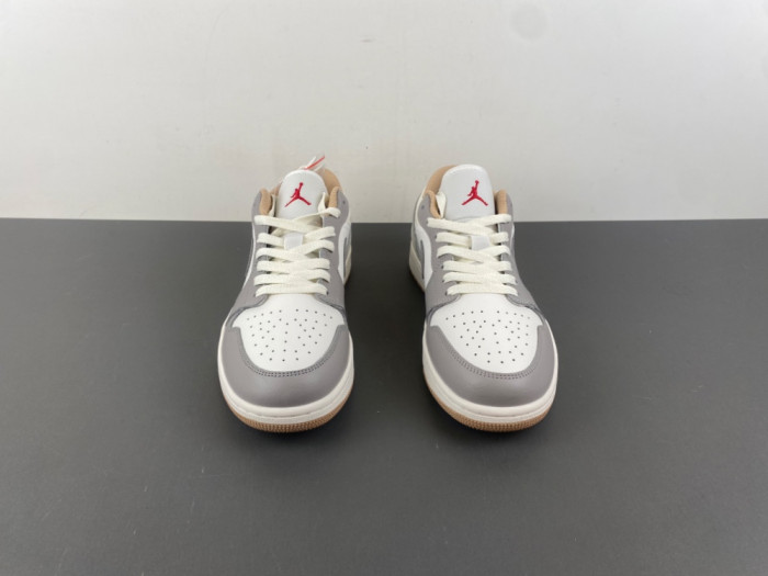 Jordan 1 Low Sail College Grey Rattan 553558-169