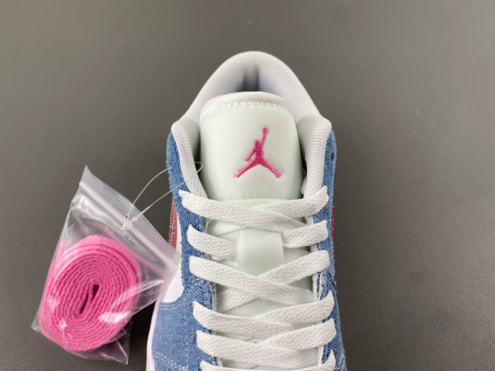 Air Jordan 1 Low SE Denim Sequin HQ2001-400