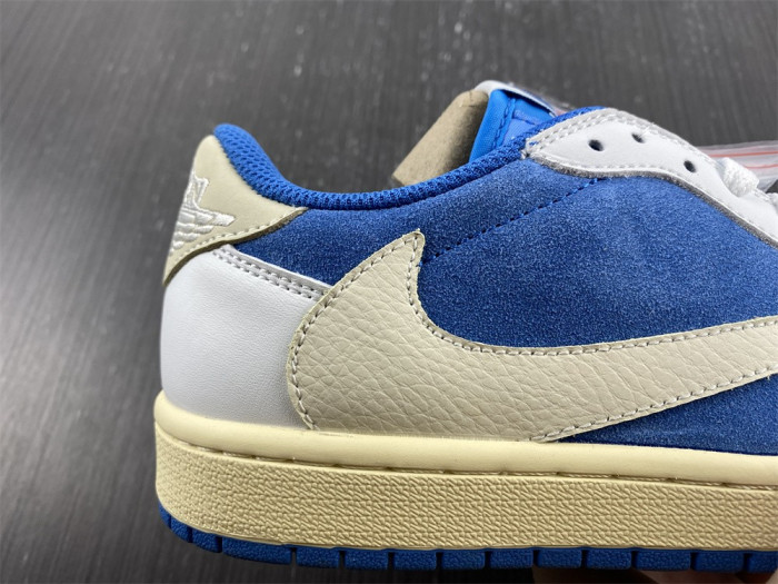 Travis Scott x Air Jordan 1 low Blue white CQ4277-212