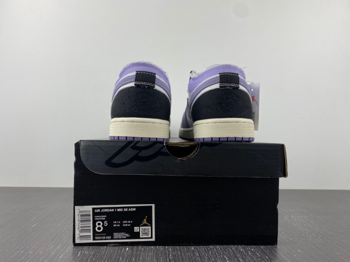 air jordan 1 craft "grey/black" dz4135-002