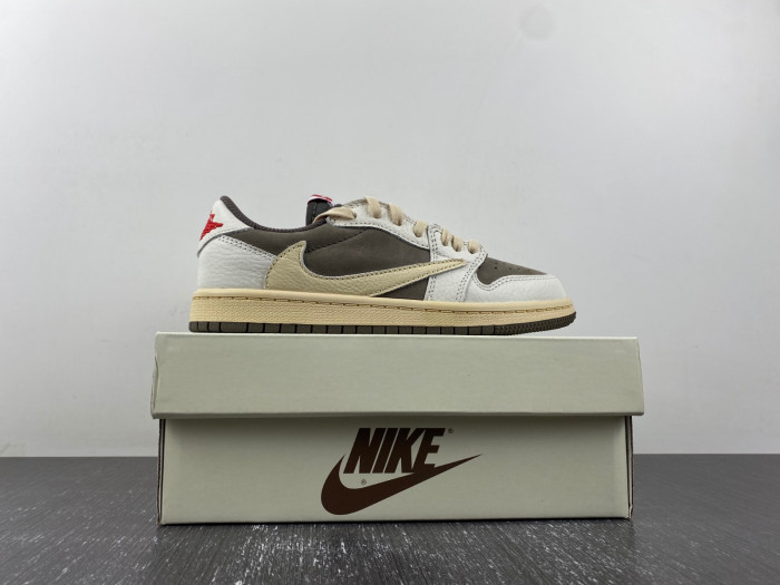 KIDS Travis Scott x Air Jordan 1 Retro Low OG PS 