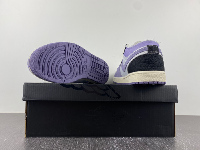 air jordan 1 craft "grey/black" dz4135-002
