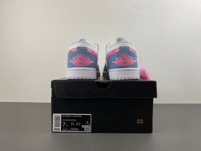 Air Jordan 1 Low SE Denim Sequin HQ2001-400