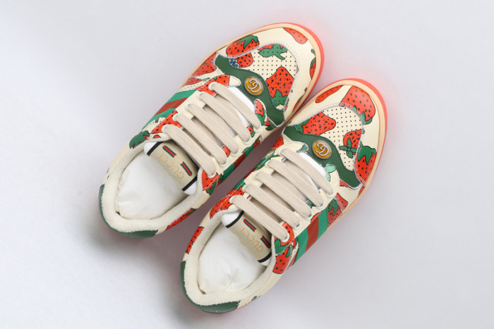 GUCC ACE EMBROIDERED LOW-TOP SNEAKER