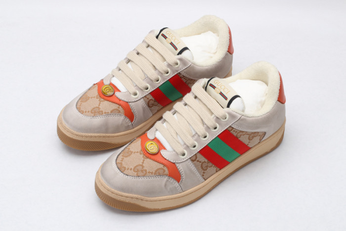 GUCC ACE EMBROIDERED LOW-TOP SNEAKER
