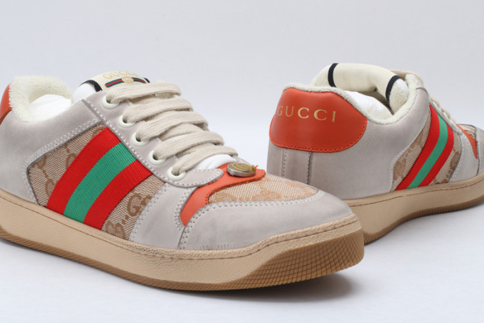 GUCC ACE EMBROIDERED LOW-TOP SNEAKER