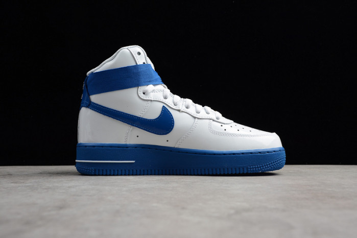 NIKE AIR FORCE 1 HIGH SHEED RUDE AWAKENING WHITE ROYAL AQ4229-100