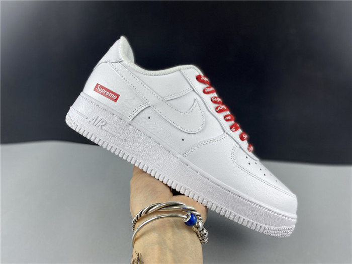 Supreme x Nike Air Force 1 Low White CU9225-100