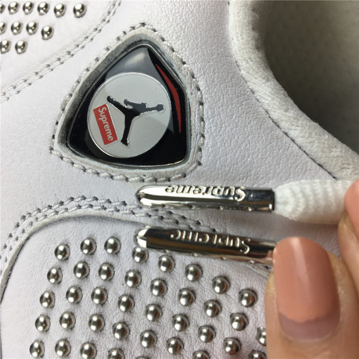 SUPREME X AIR JORDAN 14 RETRO SP WHITE BV7630-106