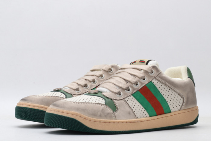 GUCC ACE EMBROIDERED LOW-TOP SNEAKER