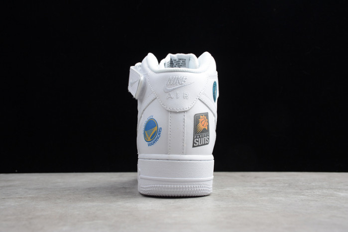 SUPREME X NBA X AIR FORCE 1 MID 07 WHITE AQ8017-100