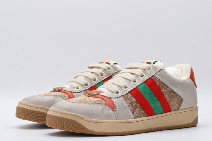GUCC ACE EMBROIDERED LOW-TOP SNEAKER