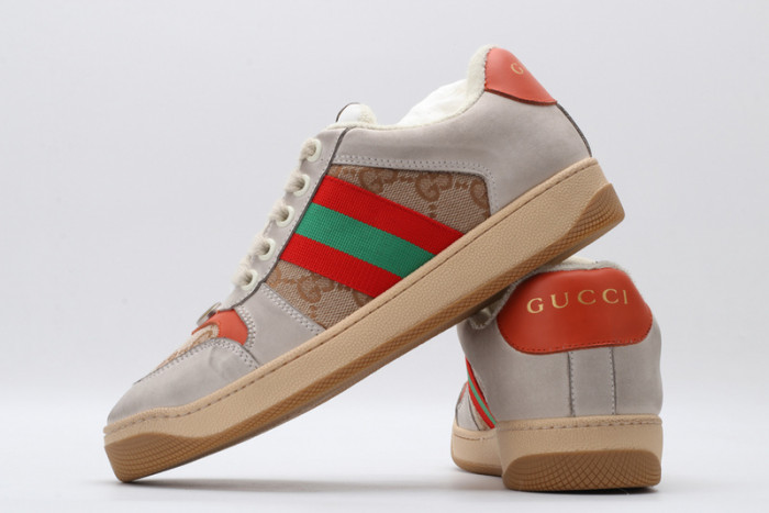 GUCC ACE EMBROIDERED LOW-TOP SNEAKER