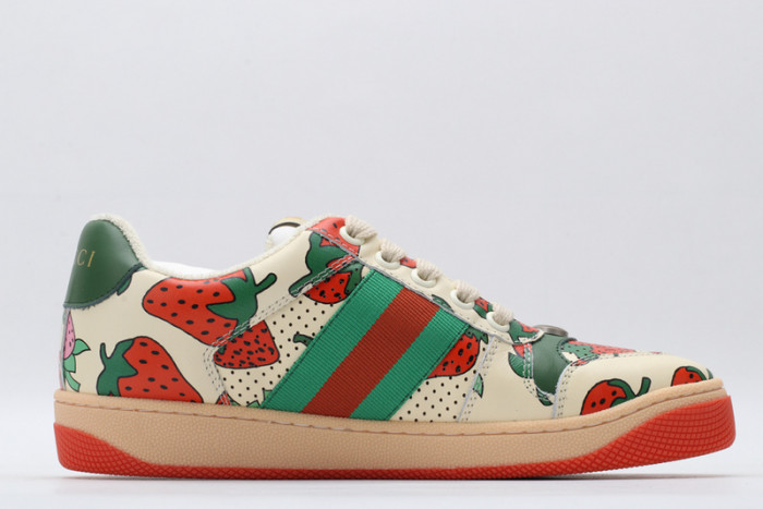 GUCC ACE EMBROIDERED LOW-TOP SNEAKER