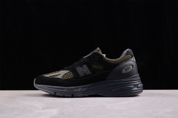 new balance stone island x 991v2 made in england ''black'' u991sd2