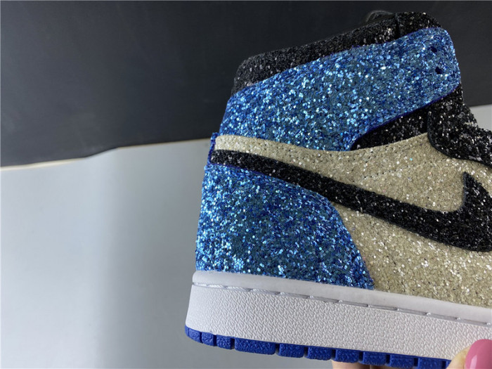 Air Jordan 1 Fragment Design x “Glitter” CK5566-400