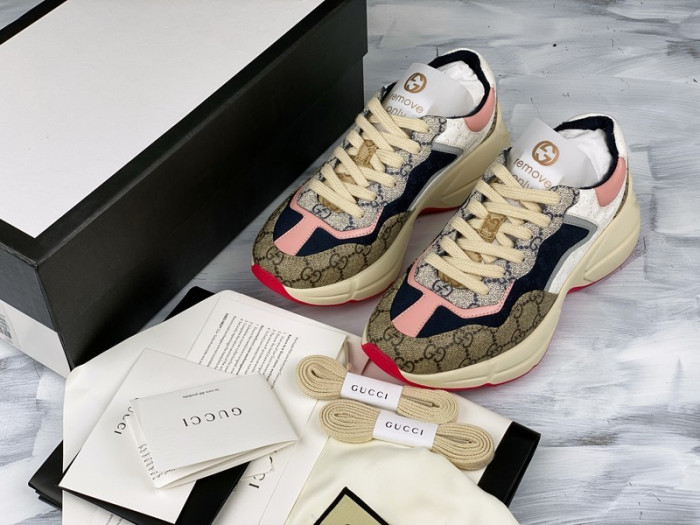 G*u*i rhyton vintage trainer sneaker 620185 99wf0 4371