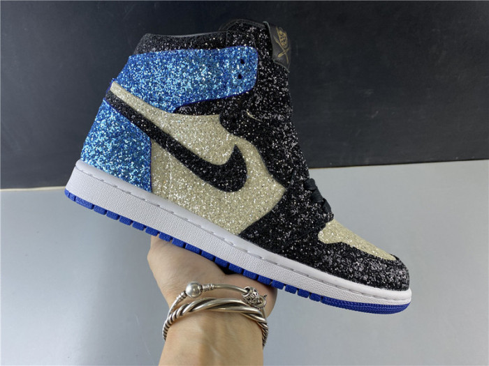 Air Jordan 1 Fragment Design x “Glitter” CK5566-400