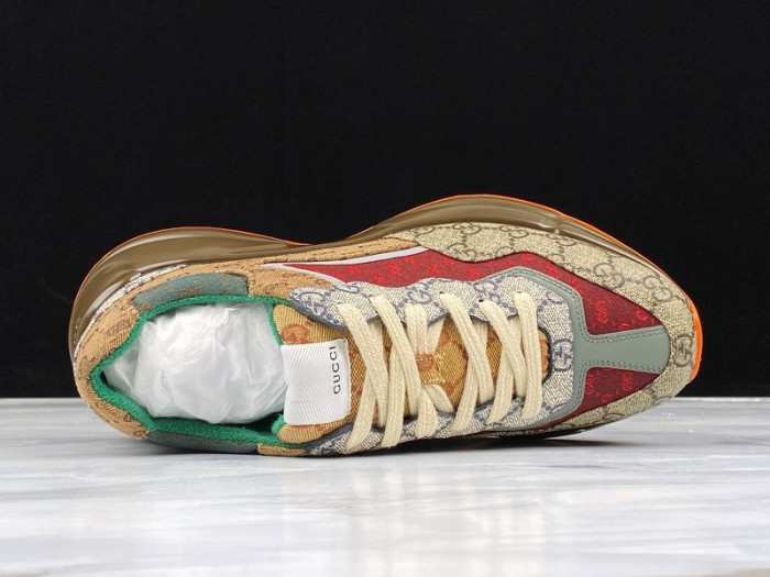 G*u*i rhyton vintage trainer sneaker 620185 99wg0 6060