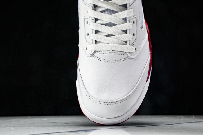 Air Jordan 5 “Fire Red Black Tongue” HQ7978-101