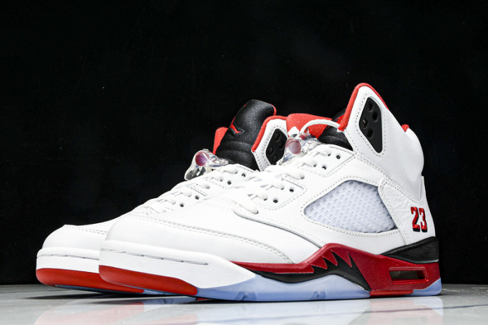 Air Jordan 5 “Fire Red Black Tongue” HQ7978-101