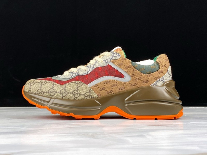 G*u*i rhyton vintage trainer sneaker 620185 99wg0 6060