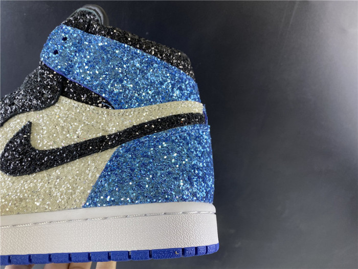 Air Jordan 1 Fragment Design x “Glitter” CK5566-400