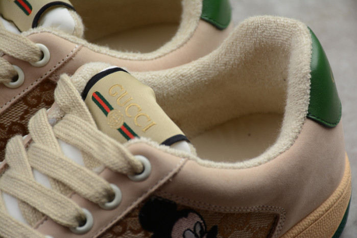 GUCC ACE EMBROIDERED LOW-TOP SNEAKER