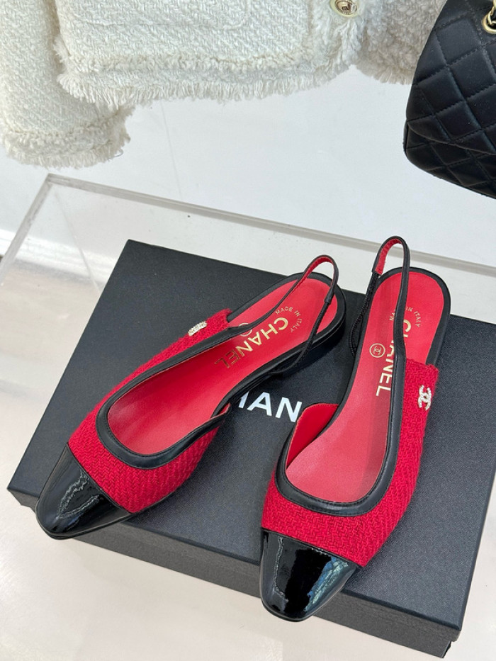CHANE1 SLINGBACKS T0425-122