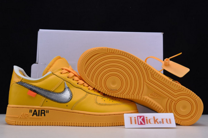 Nike Air Force 1 Low University Gold Metallic Silver DD1876-700