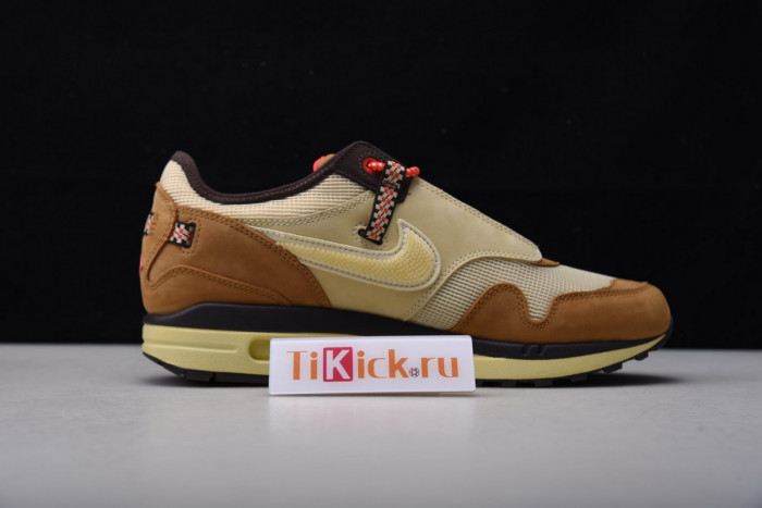 travis scott x nike air max 1 wheat do9392-701