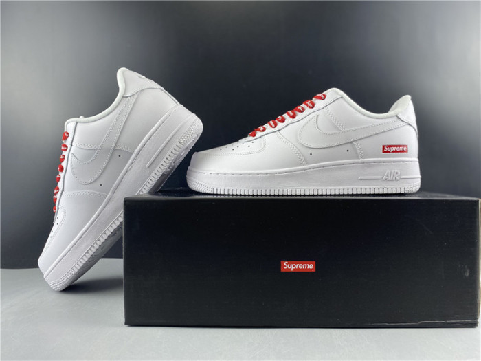 Supreme x Nike Air Force 1 Low White CU9225-100