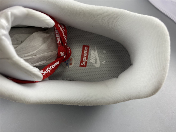 Supreme x Nike Air Force 1 Low White CU9225-100