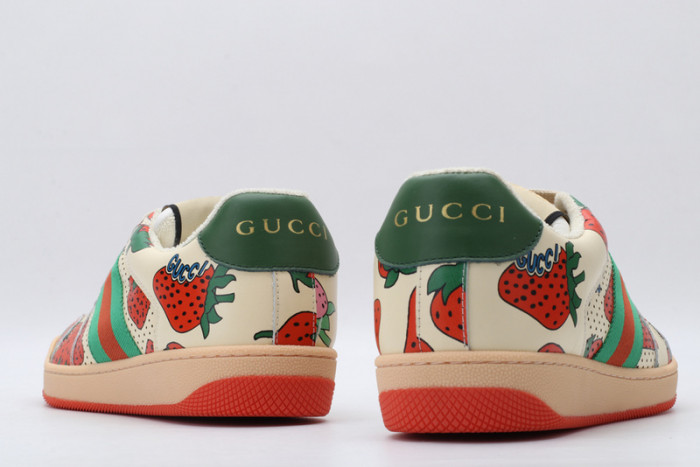 GUCC ACE EMBROIDERED LOW-TOP SNEAKER