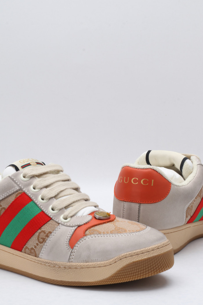 GUCC ACE EMBROIDERED LOW-TOP SNEAKER