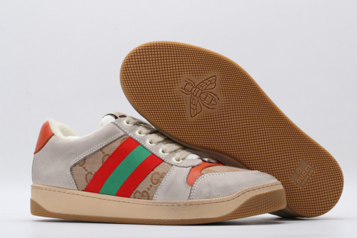 GUCC ACE EMBROIDERED LOW-TOP SNEAKER