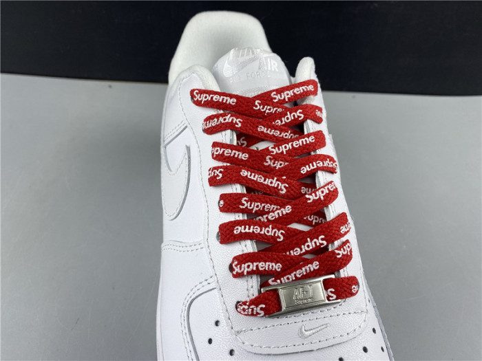 Supreme x Nike Air Force 1 Low White CU9225-100