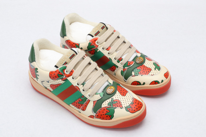 GUCC ACE EMBROIDERED LOW-TOP SNEAKER