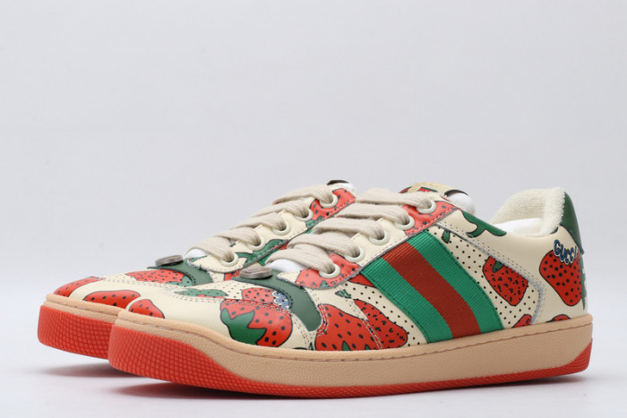GUCC ACE EMBROIDERED LOW-TOP SNEAKER